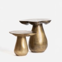 <a href="https://www.galeriegosserez.com/artistes/donnersberg-emma.html">Emma Donnersberg</a> - Mushrooms - Bronze Full Gold